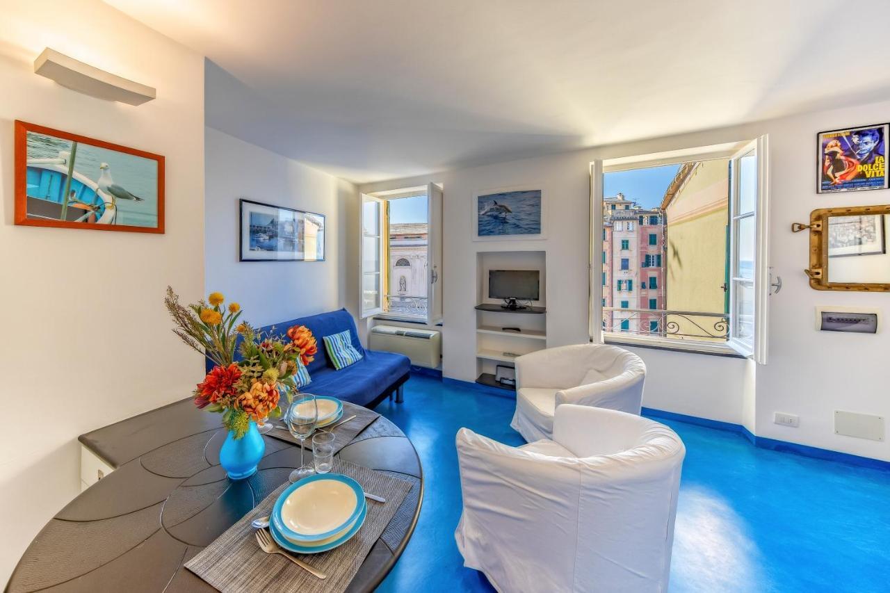 Casa Marina Relax Con Vista Sul Mare Apartman Camogli Kültér fotó