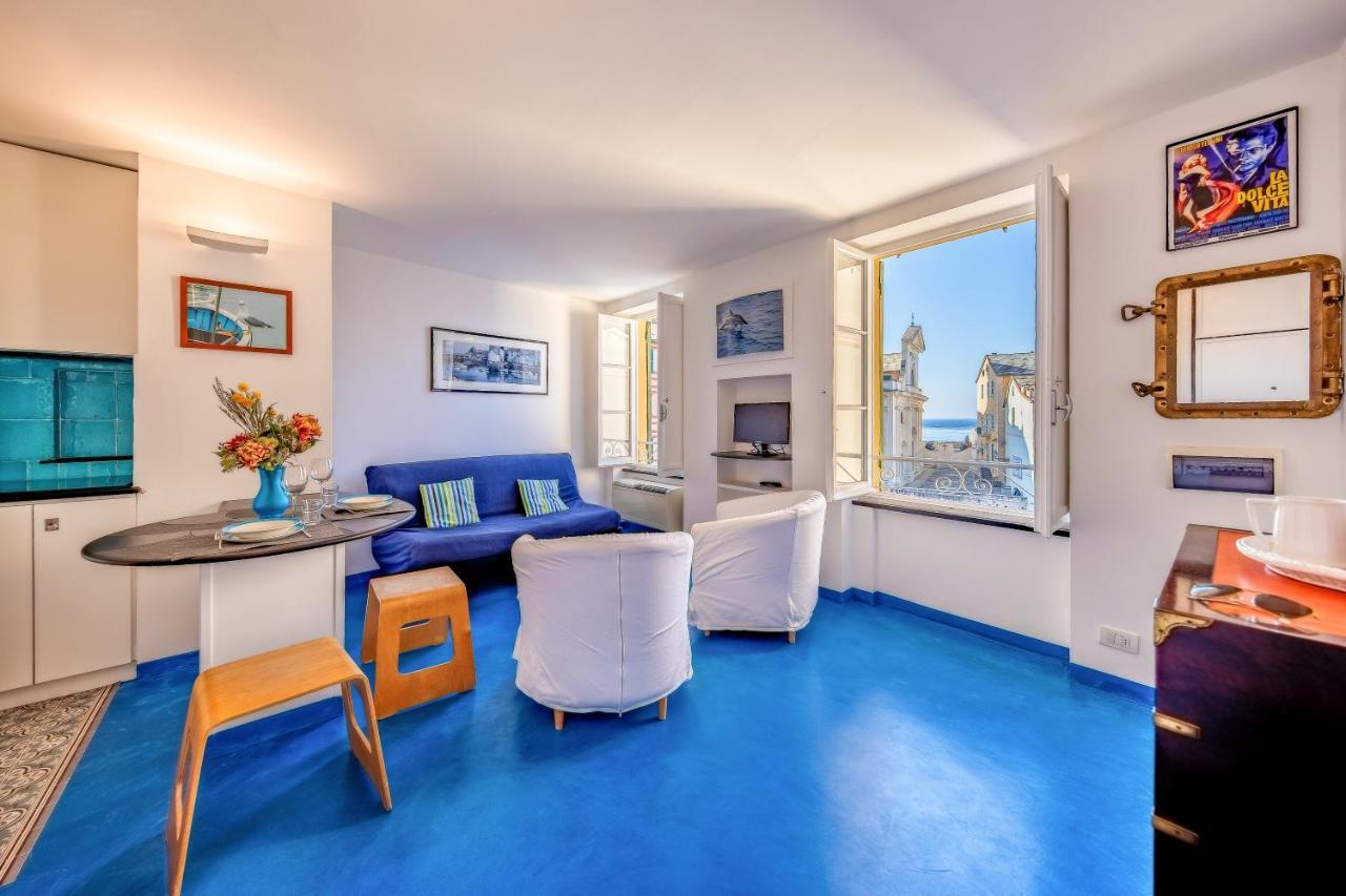 Casa Marina Relax Con Vista Sul Mare Apartman Camogli Kültér fotó