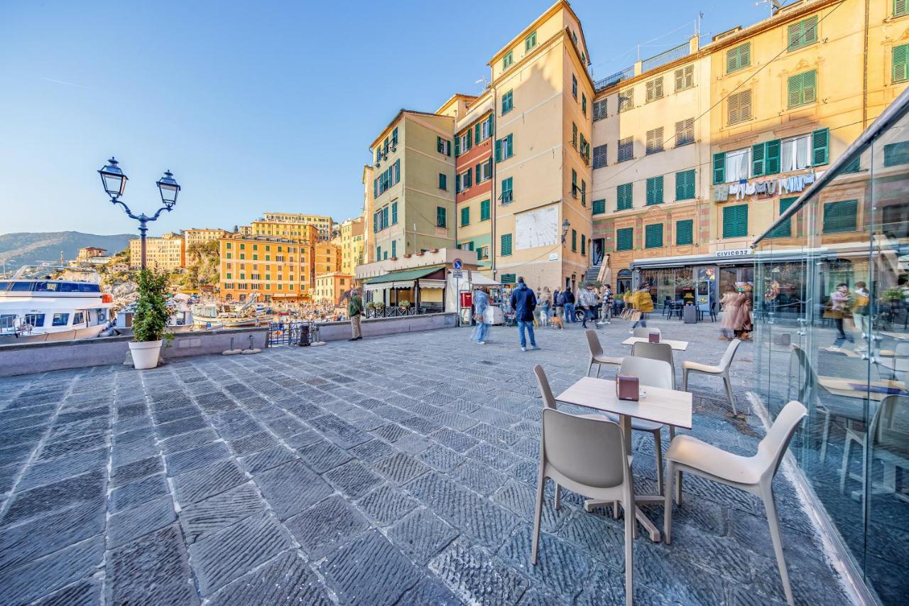 Casa Marina Relax Con Vista Sul Mare Apartman Camogli Kültér fotó