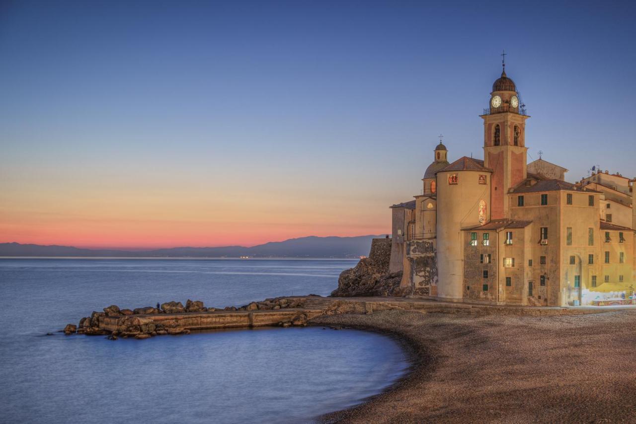 Casa Marina Relax Con Vista Sul Mare Apartman Camogli Kültér fotó
