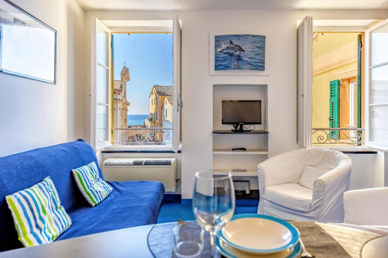 Casa Marina Relax Con Vista Sul Mare Apartman Camogli Kültér fotó