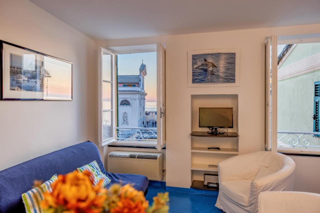 Casa Marina Relax Con Vista Sul Mare Apartman Camogli Kültér fotó