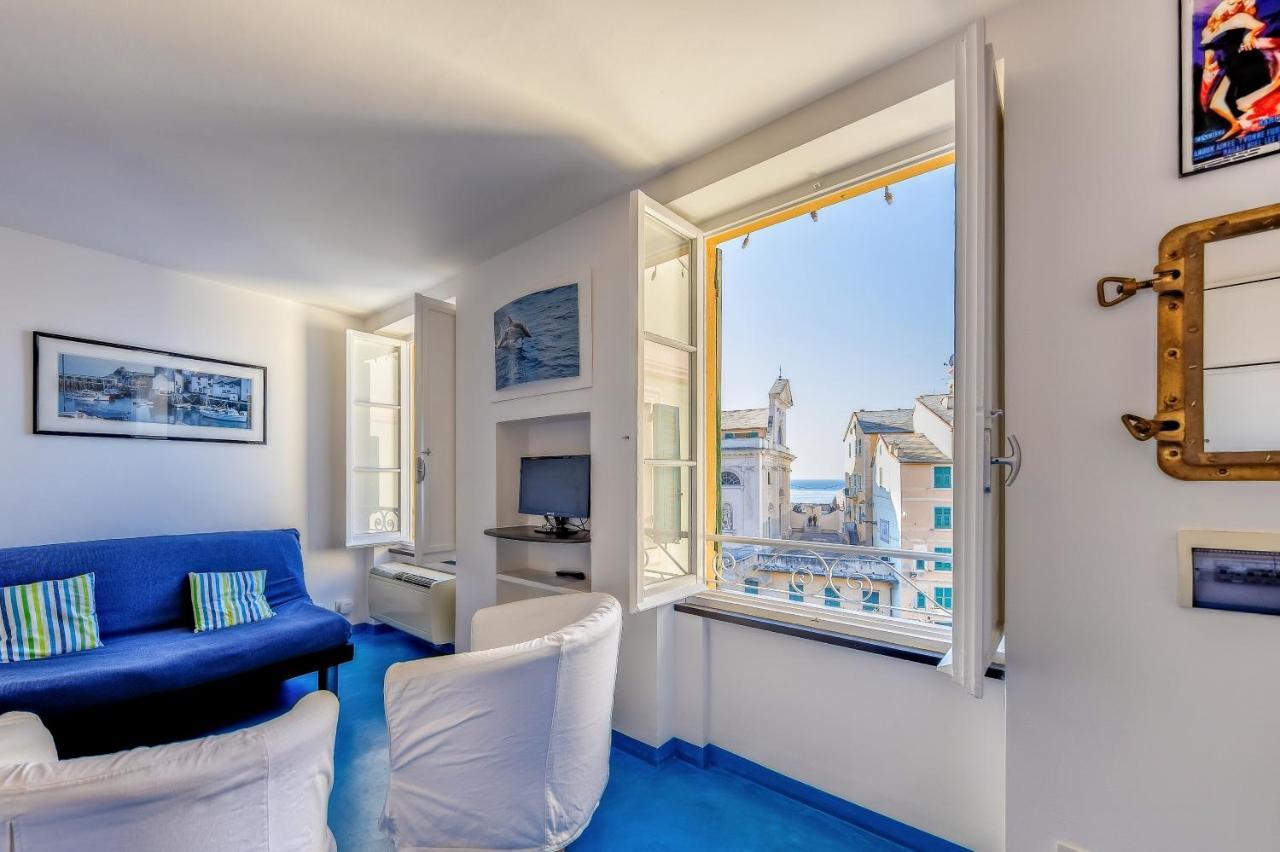 Casa Marina Relax Con Vista Sul Mare Apartman Camogli Kültér fotó