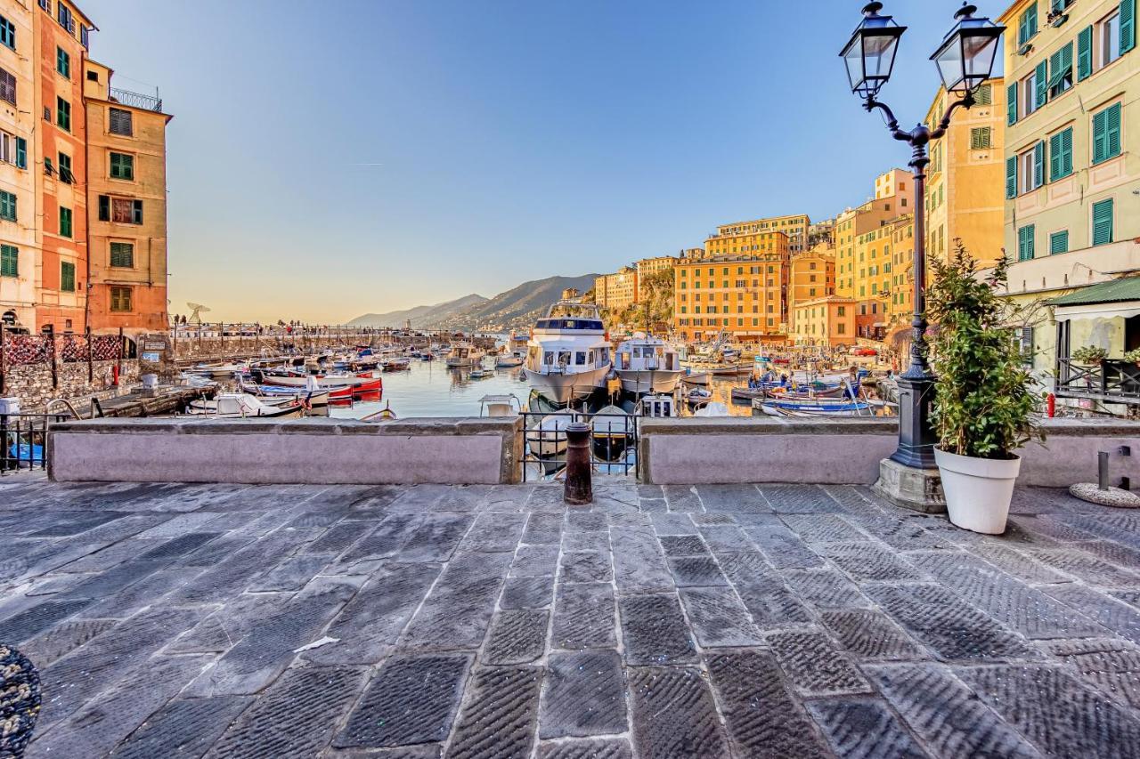 Casa Marina Relax Con Vista Sul Mare Apartman Camogli Kültér fotó